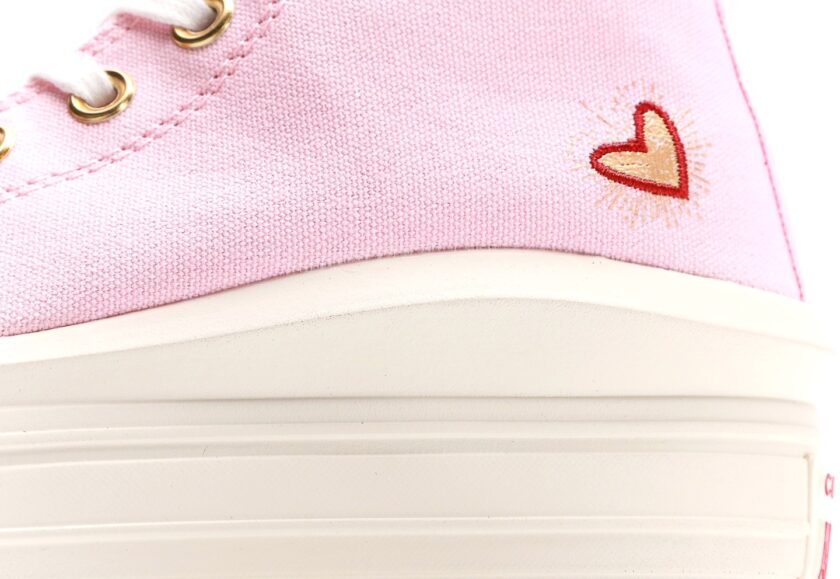 Chuck Taylor Move Platform High Hearts Pink - Image 7