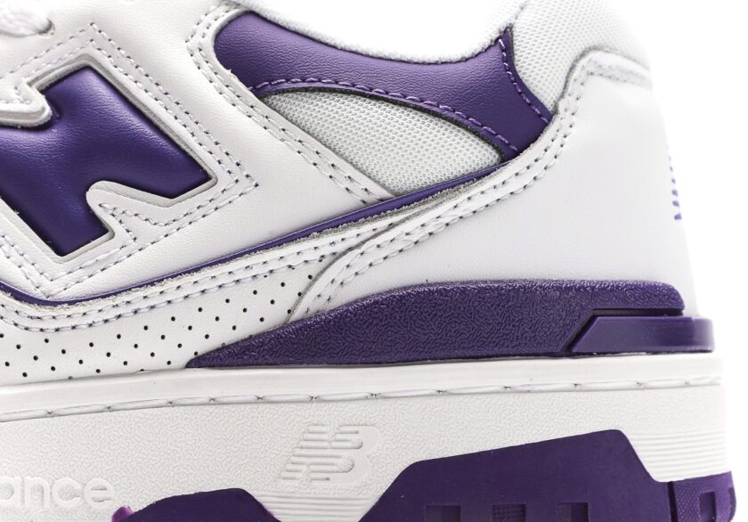 New Balance 550 White Purple - Image 7