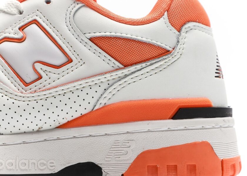 New Balance 550 White Orange - Image 7