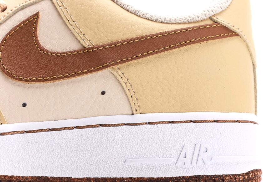 Air Force 1 Low Pearl White Sesame Ale Brown - Image 7