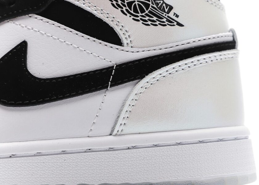 Air Jordan 1 Mid White Black Diamond - Image 7