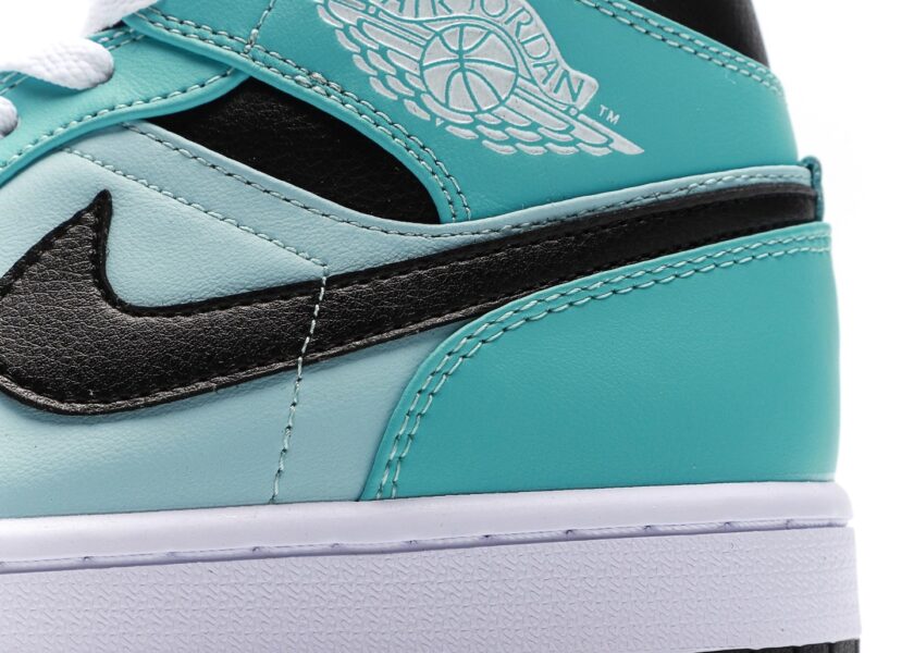 Air Jordan 1 Mid Blue Tint Aqua - Image 7