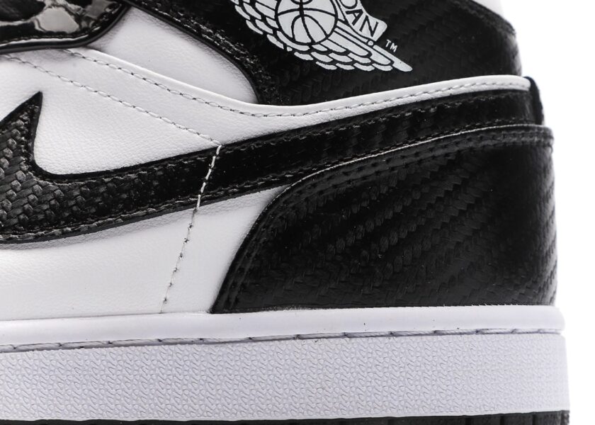 Air Jordan 1 Mid Carbon Fiber - Image 7