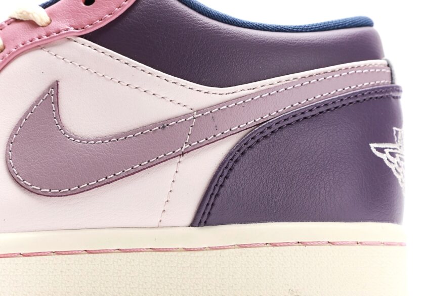 Air Jordan 1 Low Pink Purple - Image 7