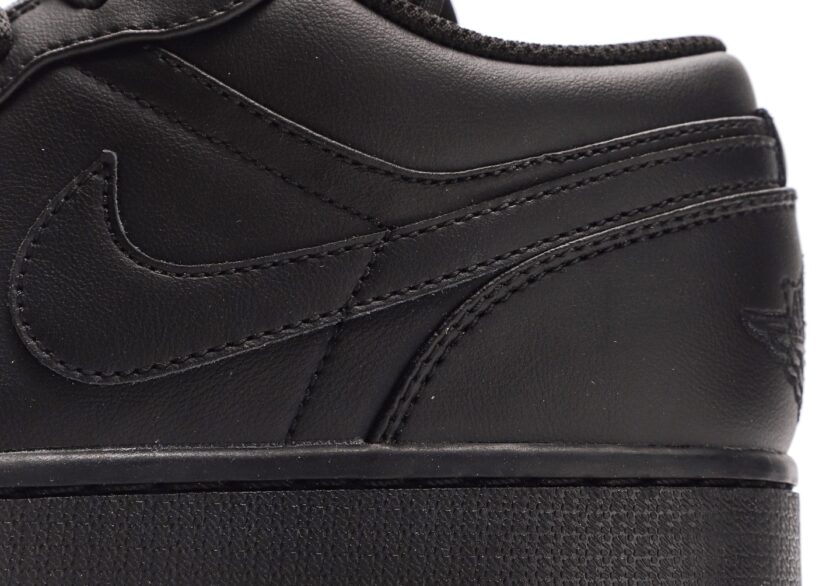 Air Jordan 1 Low "Triple Black" - Image 7