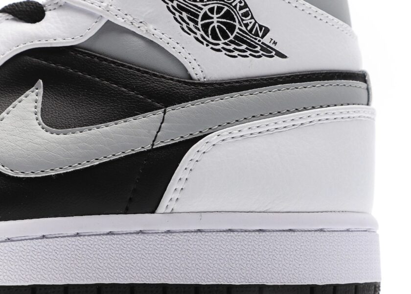 Air Jordan 1 Mid White Shadow - Image 7