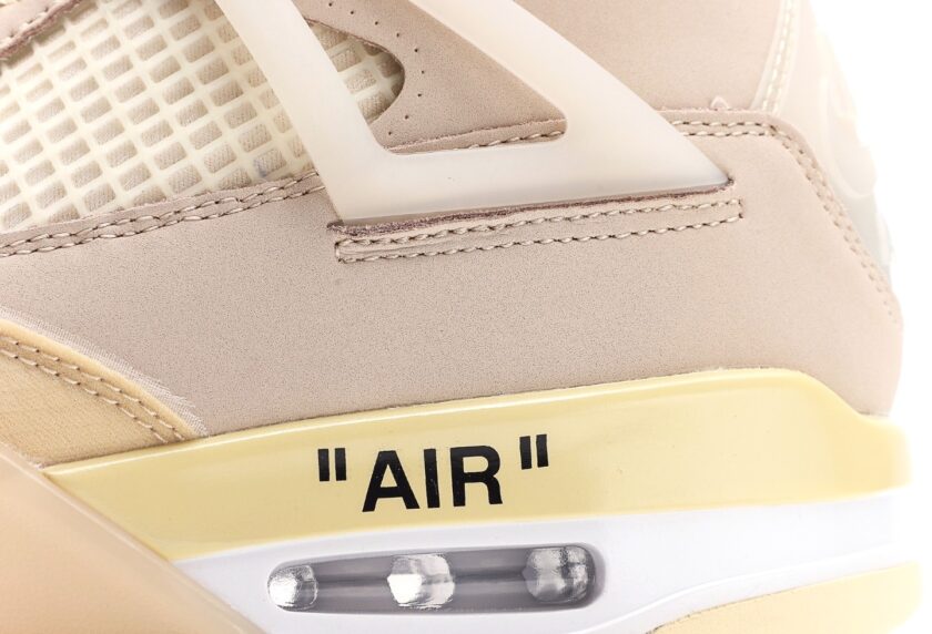 Air Jordan 4 Retro SP x OFF-WHITE Sail - Image 7