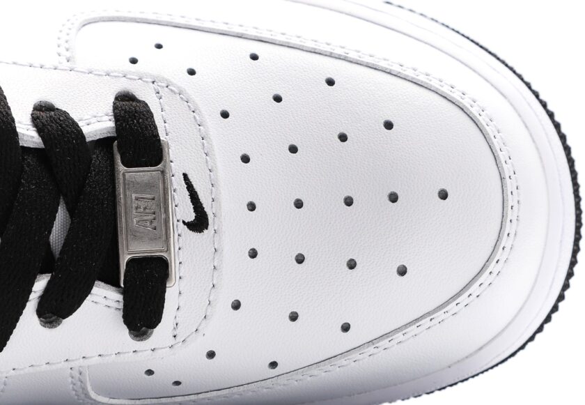 Air Force 1 Black White - Image 8