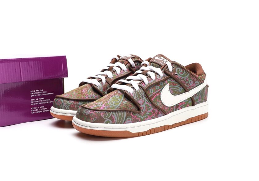 SB Dunk Low Pro Paisley Brown [PK GOD] - Image 8