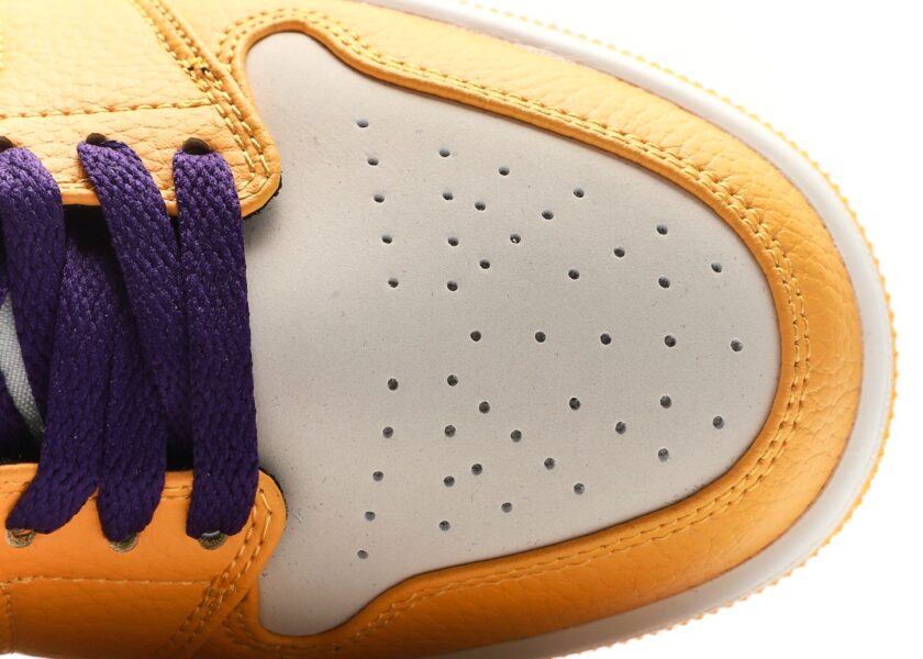 Air Jordan 1 Mid Lakers - Image 8