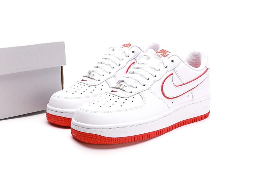 Air Force 1 Low White Picante Red - Image 9