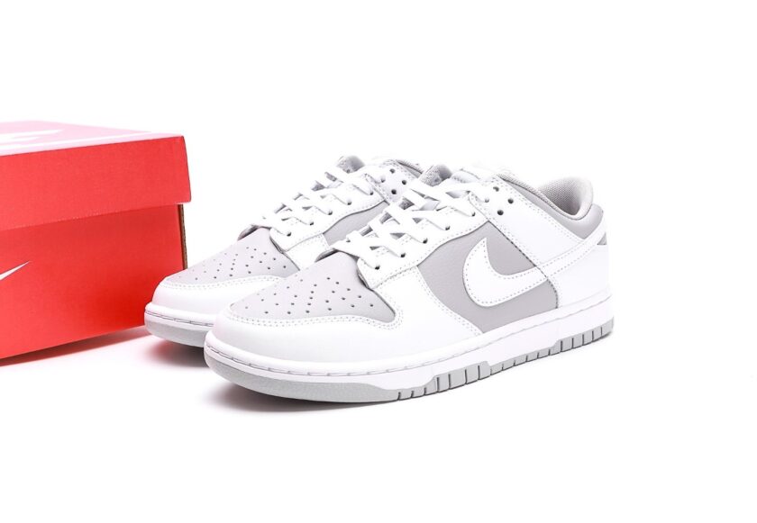 Dunk Low “Grey/White” [PK GOD] - Image 9