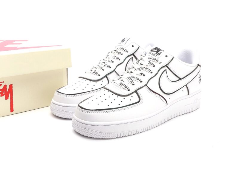 Custom Air Force 1 Low x Stussy - Image 9