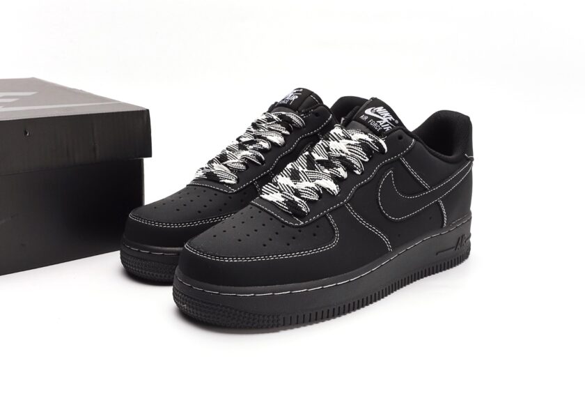 Custom Air Force 1 Low Black Phantom - Image 9