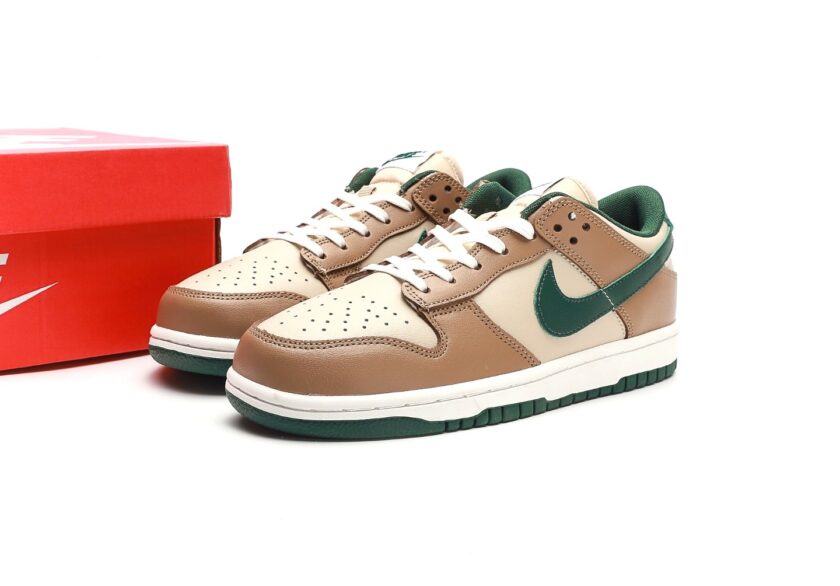 Dunk Low Tan Green - Image 9