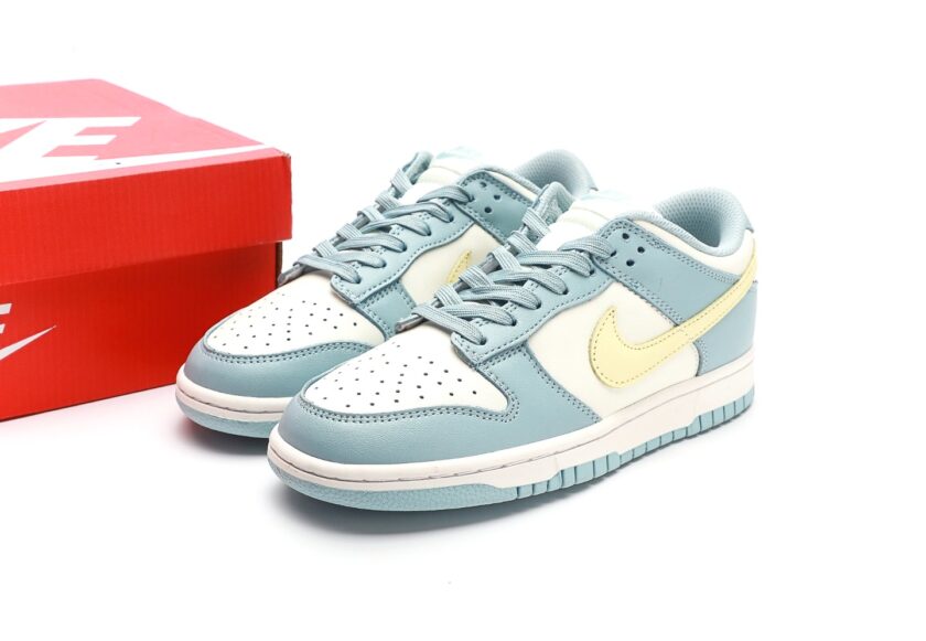 Dunk Low "Ice Blue/Barely Volt" - Image 9