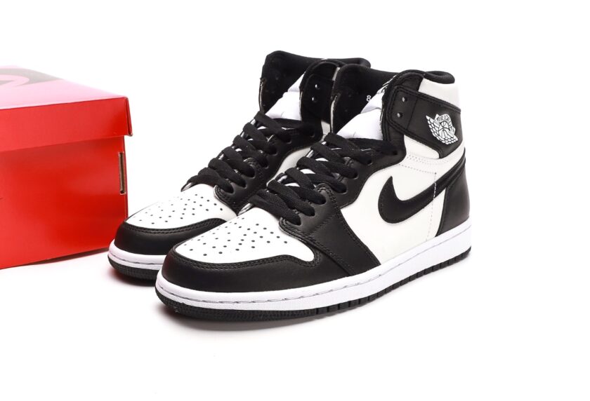 Air Jordan 1 High '85 "Black/White" [PK GOD] - Image 9