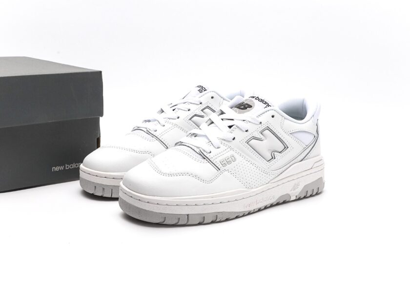 New Balance 550 White Grey [PK GOD] - Image 9