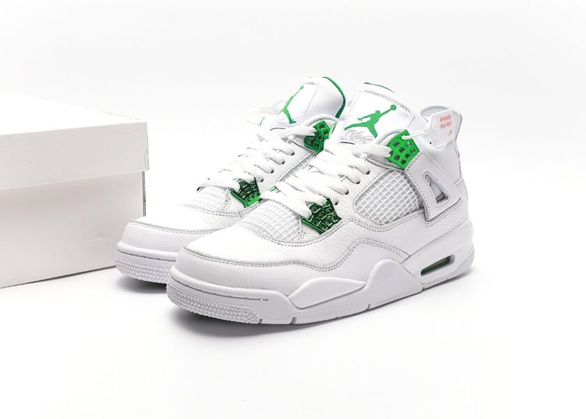 Air Jordan 4 Metallic Green [PK GOD] - Image 9