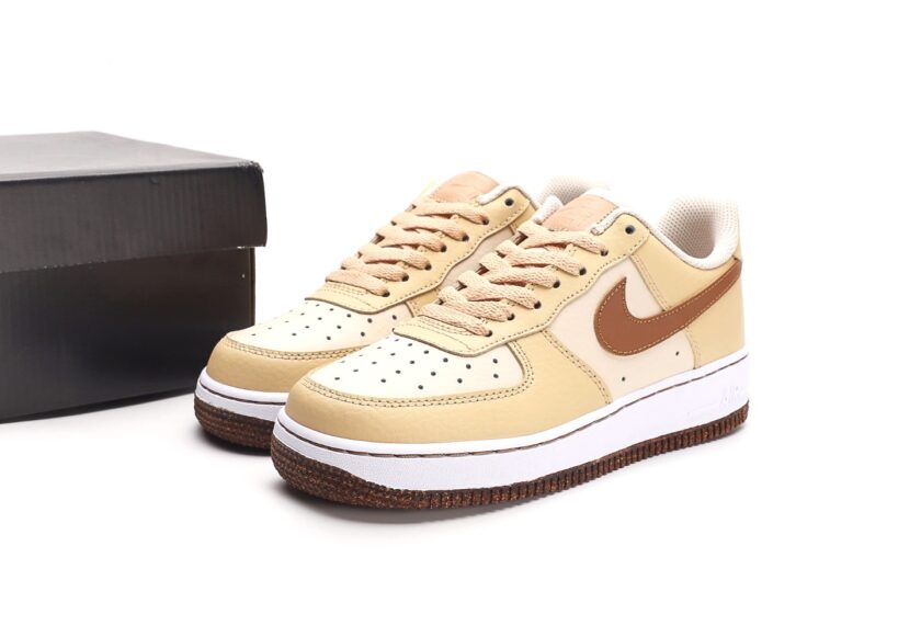 Air Force 1 Low Pearl White Sesame Ale Brown - Image 9