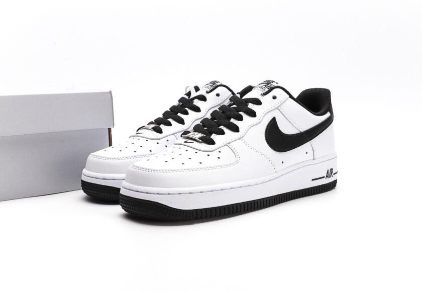 Air Force 1 Black White - Image 9