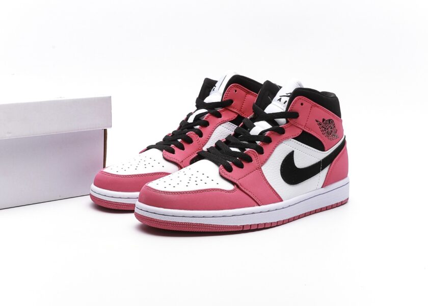 Air Jordan 1 Mid Berry Pink - Image 9