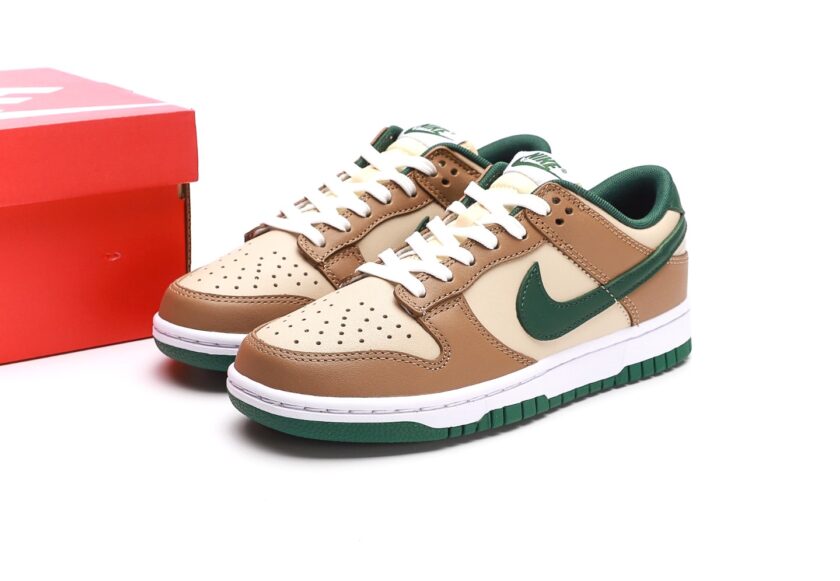 Dunk Low Tan Green [PK GOD] - Image 9