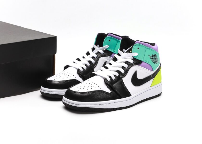 Air Jordan 1 Mid GS Pastel - Image 9