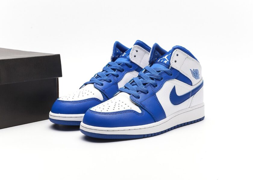 Air Jordan 1 Mid Hyper Royal - Image 9