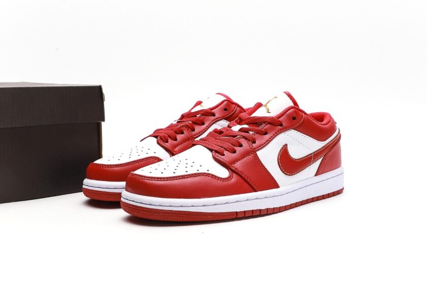 Air Jordan 1 Low Cardinal Red - Image 9