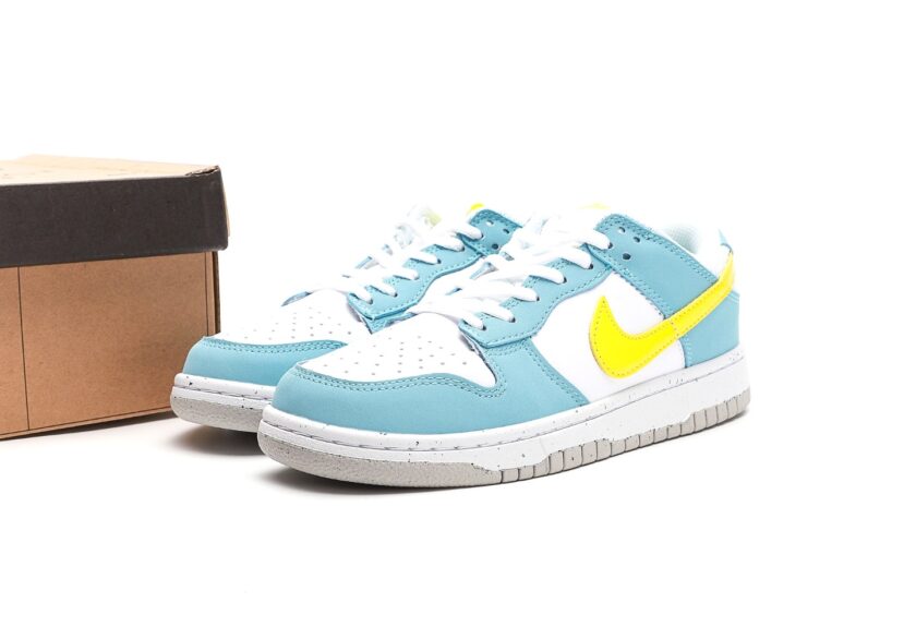 Dunk Low Next Nature GS Blue Yellow - Image 9