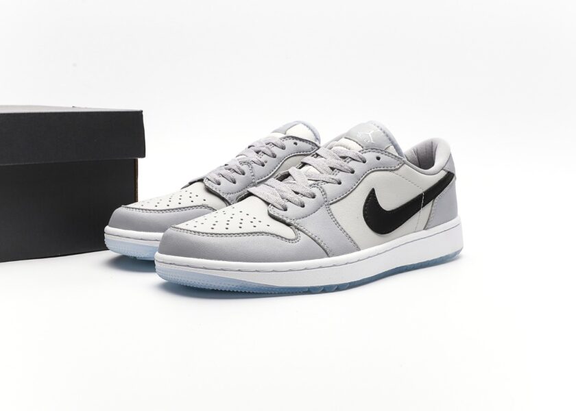 Air Jordan 1 Low Golf Wolf Grey - Image 9