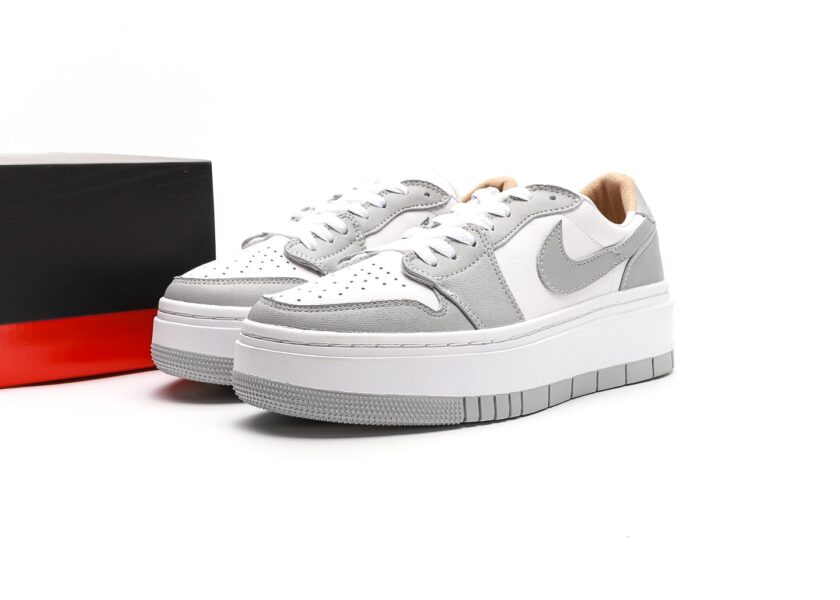 Air Jordan 1 Low Elevate Wolf Grey - Image 9