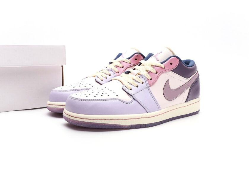 Air Jordan 1 Low Pink Purple - Image 9