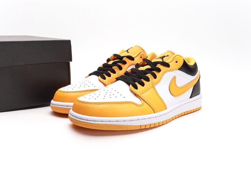 Air Jordan 1 Low "University Gold/Black" - Image 9