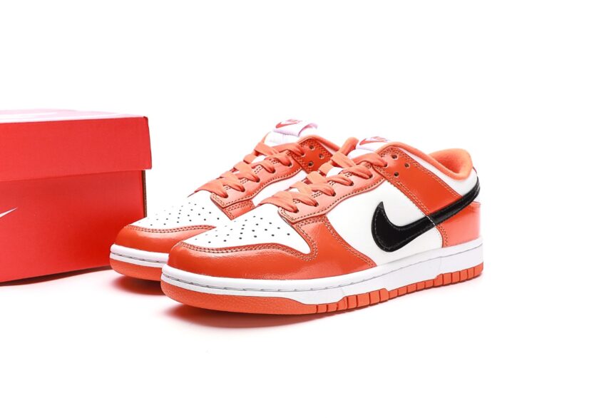 Dunk Low"Orange/Black" Patent Leather [PK GOD] - Image 9