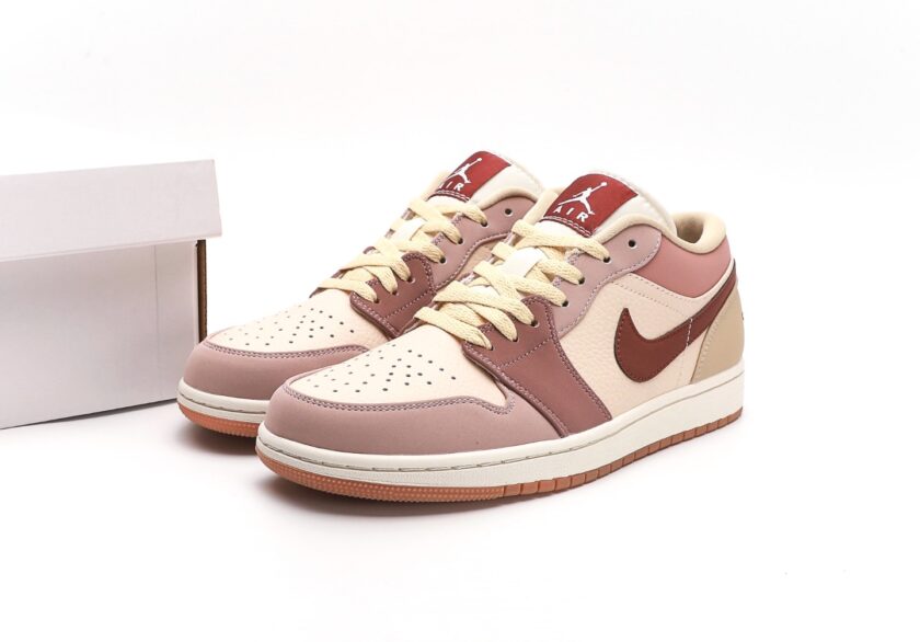 Air Jordan 1 Low Red Bean - Image 9