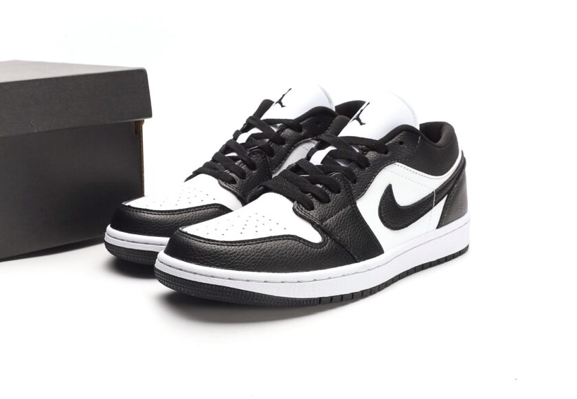 Air Jordan 1 Low Black White - Image 9