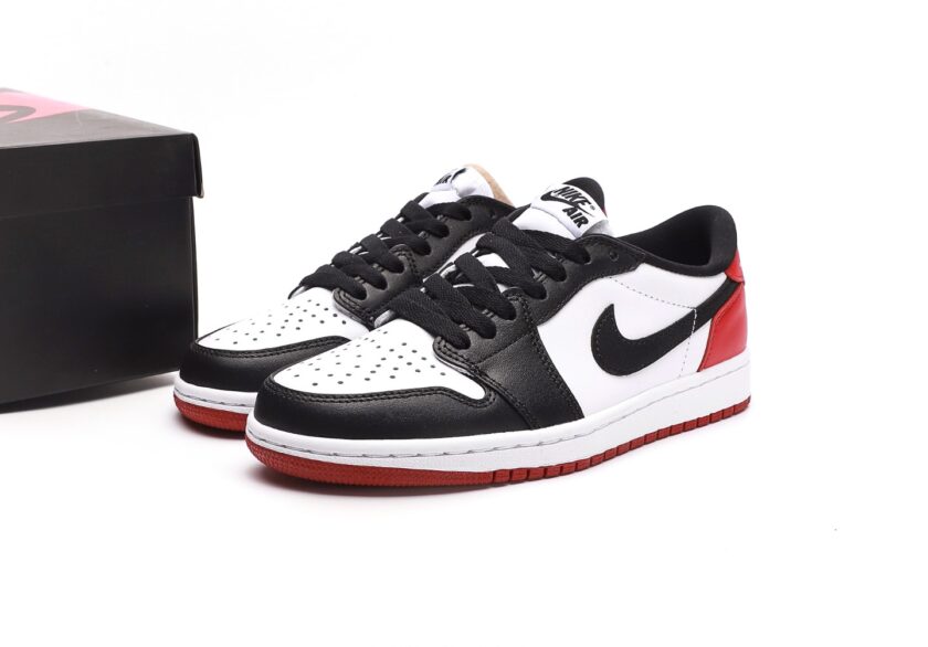 Air Jordan 1 Low OG “Black Toe” [PK GOD] - Image 9