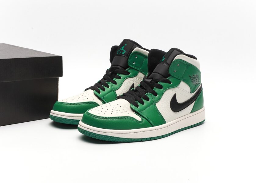 Air Jordan 1 Mid Pine Green - Image 9