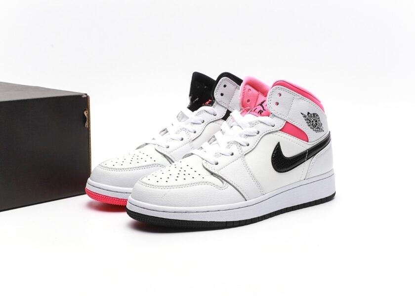 Air Jordan 1 Mid Hyper Pink - Image 9