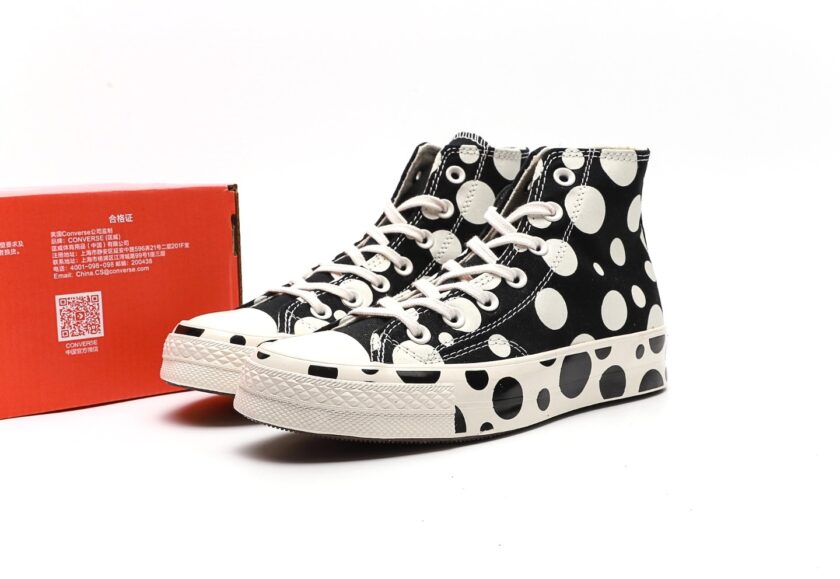 Chuck 70 High 'Polka Dots Black' - Image 9