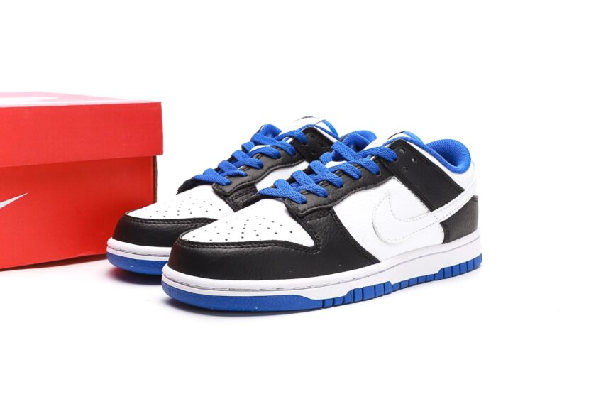 Dunk Low White Black Blue - Image 9