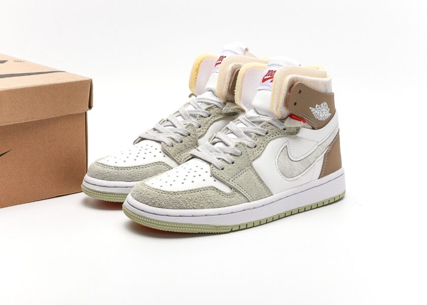 Air Jordan 1 Zoom CMFT Olive Aura - Image 9