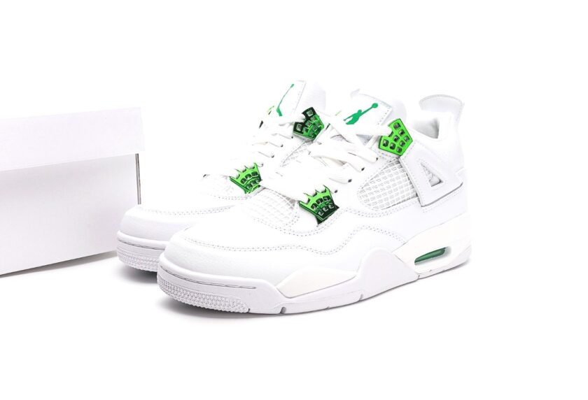 Air Jordan 4 Metallic Green - Image 9