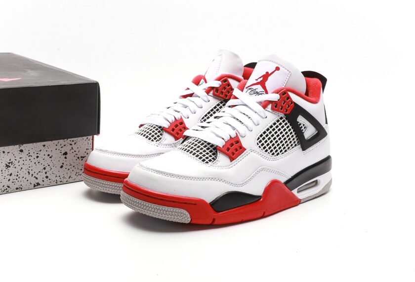 Air Jordan 4 OG Fire Red [PK GOD] - Image 9