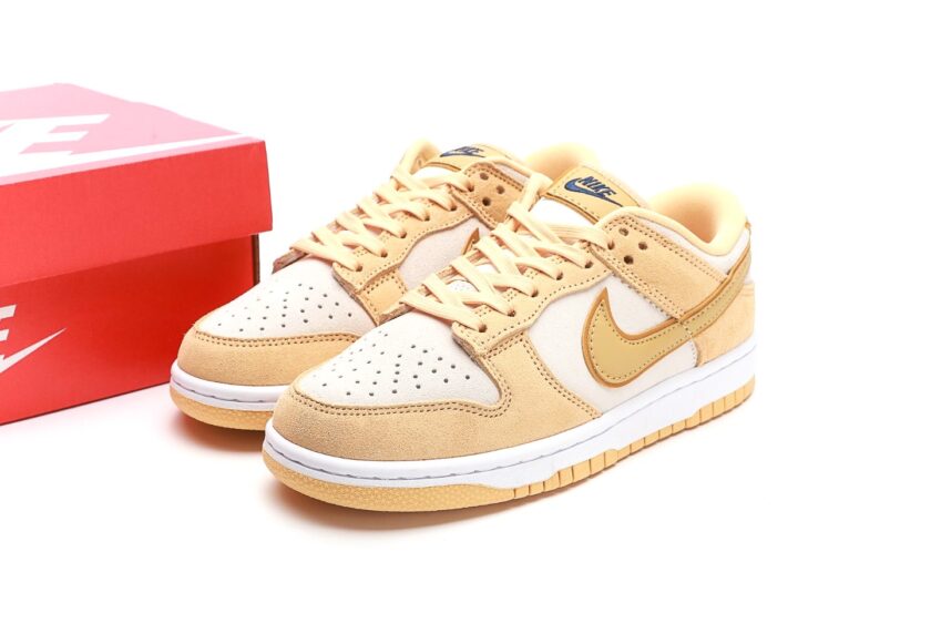 Dunk Low LX "Gold Suede" [PK GOD] - Image 9