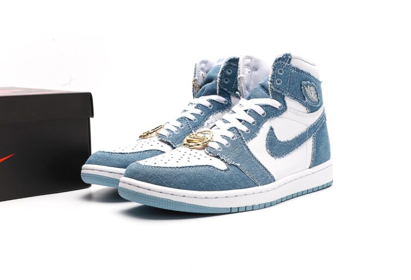 Air Jordan 1 Denim [PK GOD] - Image 9