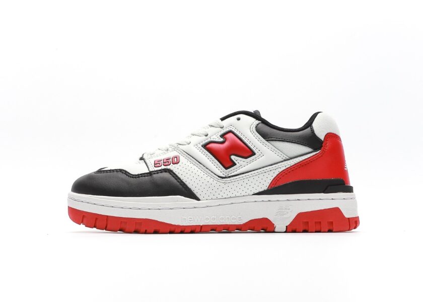 New Balance 550 White Team Red