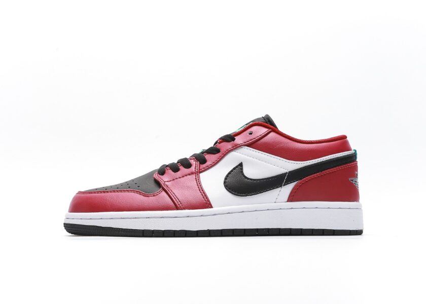 Air Jordan 1 Low GS Dark Beetroot Roma Green